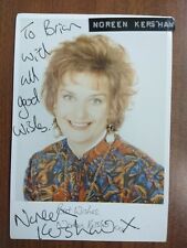 NOREEN KERSHAW *Kathy Roach* BROOKSIDE HAND SIGNED AUTOGRAPH FAN CAST PHOTO CARD picture