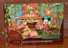 DISNEY TREASURES TRADING CARD CHASE MICKEY'S TWICE UPON A CHRISTMAS MICKEY PLUTO picture