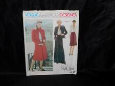 Vintage Vogue 2561 Size 16 Edith Head Sewing Pattern Skirt Jacket Top Uncut picture