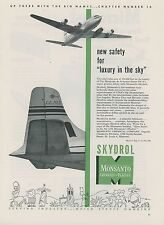 1952 Monsanto Skydrol Ad Cia Mexicana de Aviacion CMA Douglas Super DC-6 Mexico picture