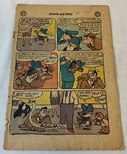 1961 SUGAR & SPIKE #35 ~ coverless, incomplete ~ just 18 pages picture
