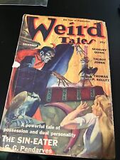 Weird Tales Pulp Horror Fantasy Magazine December 1938 picture