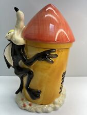 Vintage Wiley Coyote 12” Cookie Jar - Warner Brothers 1993 CI Corp. RARE picture