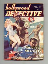 Hollywood Detective Pulp Feb 1949 Vol. 8 #6 FN picture