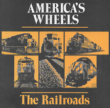 Vintage 1977 AMERICA'S WHEELS THE RAILROADS MAGAZINE S3 picture