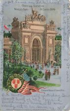 Postcard Official Souvenir World's Fair St. Louis Missouri MO 1904 UDB picture