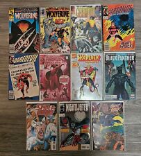 Lot Of 11 Mixed Marvel Comics - Daredevil Wolverine Black Panther Spider-Woman  picture