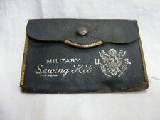 Vintage WW2 U.S. Military Sewing Kit Pouch 8-a #54 picture
