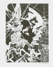 Jim Steranko SIGNED LE Comic Art Print #40/100 The Shadow Knows Pulp / OTR Hero picture