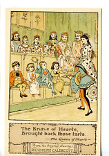 Nursery Rhyme-Knave of Hearts-Randolph Caldecott Drawing-Vintage Postcard picture