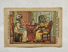 Dr. Seth Arnolds Balsam Victorian Trade Card Quack Medicine Old Ladies Sitting picture