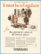 1927 Frigidaire Refrigerator Dayton OH General Motors 1920's Kitchen Decor Ad picture