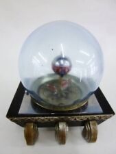 Art Deco Fish Aquarium Clock with Glass Dome and Wind-Up Mechanism from Japan picture