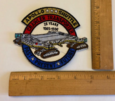 Vintage NASA Apollo Shuttle Crawler Transporter 25 Years 1965-1990 Patch picture