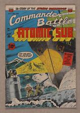 Commander Battle and the Atomic Sub #4 FN- 5.5 1955 picture