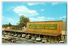 c1960s Ted & Bill Hustead's Wall Drug Store at Wall South Dakota Postcard picture