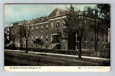 Effingham IL-Illinois, Sy. Anythony Hospital, Vintage c1910 Postcard picture