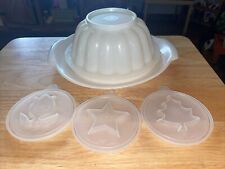 Tupperware #616 Jel-n-serve 6 Cup Jello Mold Tray 7 Pcs picture