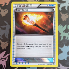 Fiery Torch 89/106 Sheen Holo Exclusive XY Flashfire Pokemon Card NM/Exc picture
