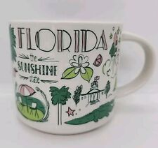 NEW Starbucks Florida Been There Series Collection 14oz Ceramic Cup Mug picture