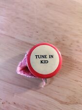 Antique - Tune In kid - ED Hahn Chicago Celluloid 1 1/4
