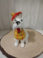 Vintage Kriess Scottie Dog Figurine White Made In Japan picture