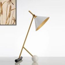 1920's Mid Century Nightstand Light Funnel 1 Light Vintage Night Table Lamp picture