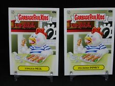 Chick-fil-A Doodles Mascot Spoof Garbage Pail Kids 2 Card Set picture