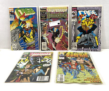 Lot of 5 Marvel Comic Books 90's Cage Deaths Head Darkhold Hokum & Hex picture