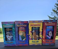 4 Vintage Disney Burger King Pocahontas Colors Of The Wind Glasses 1994 OB picture