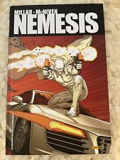 Nemesis Hardcover HC Mark Millar Steve McNiven comic book -Spanish Language picture