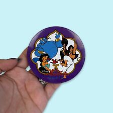 Vtg 1993 Disney Aladdin Oasis Restaurant Dinner Show Metal Back Pin Button picture