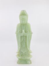 Vintage Chinese Carved Guan Yin Figurine 11.5