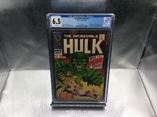 Incredible Hulk #102 CGC 6.5 ORIGIN OF THE HULK RETOLD Marvel Comics 1968 picture