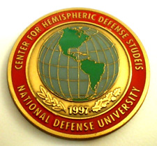 Center For Hemispheric Studies 1997 NATIONAL DEFENSE UNIVERSITY Challenge Coin picture