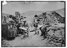 Photo:Yarrow allotting relief to Armenian orphans picture