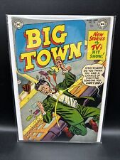 BIG TOWN COMICS # 20 DC Golden Age Crime Comic FN- March/April 1953 picture