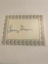 Larry Brown Author Signed Bookplate Autographed New  picture