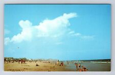 Ocean City MD-Maryland, Sandy Beach, Antique, Vintage Postcard picture