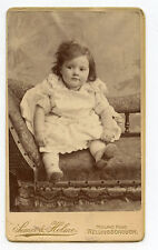 CDV Photo - Wellingborough - Cute Little Girl Sitting picture