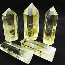 50-60mm Smoky Citrine Crystal Point Wand Quartz Obelisk Stone Healing 1pc picture