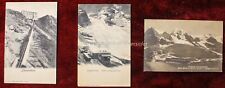 Vintage postcard lot 3 Switzerland stanserhorn posted unposted  picture