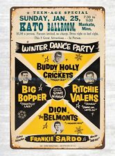 Buddy Holly & The Crickets Stunningly Rare 1959 Winter Dance Party Concert picture