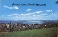 Greetings From Duluth,MN St. Louis County Minnesota H.C. Wick Company Postcard picture