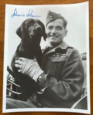 WWII Royal Air Force RAF Pilot Johnnie Johnson 34 Victories Signed Photo picture