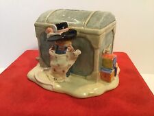ROYAL DOULTON “WILFRED AND THE TOY CHEST” BANK.     D058 picture