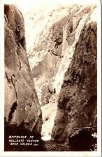 C.1930s RPPC Helena MT Entrance To Hell Gate Canyon Scenic Montana Postcard 328 picture