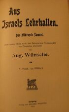 1910 Der midrasch Samuel Midrash Shmuel In German August Wunsche Leipzig picture