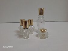 Vintage Empty Avon Perfume Bottles Lot of 5 Clear Glass Moonwind Regency Sonnet picture