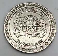 Golden Nugget Casino Las Vegas Nevada NV $1 Slot Gaming Token LM 1987 picture